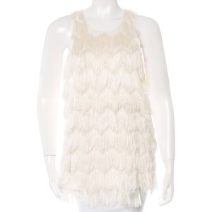 Hanao Fringe-Embellished Top by Malene Birger L